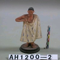 藏品(陶塑人種模型（男性）)的圖片